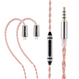 OEM Upgrade Silver Audio Cable hoofdtelefoons